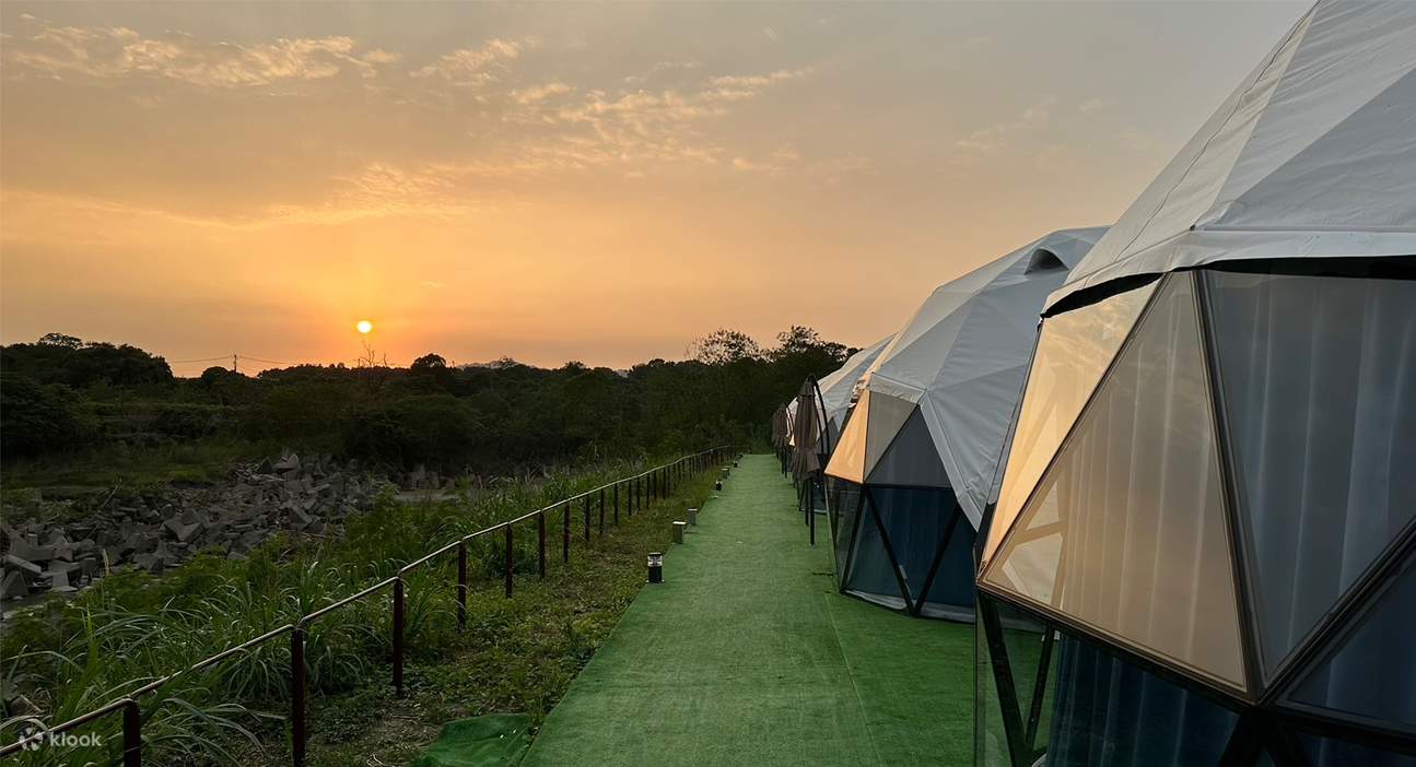 Tainan Camping | Sea Side Cottage | Xiaoching Starry Sky Campsite Four | Coastal Starry Sky Tent	